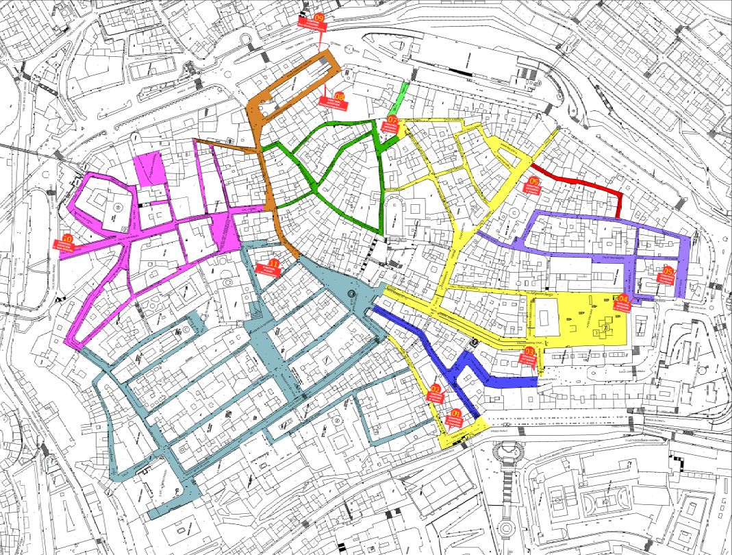 Ya se puede solicitar el permiso de acceso al centro histórico ante su próxima peatonalización