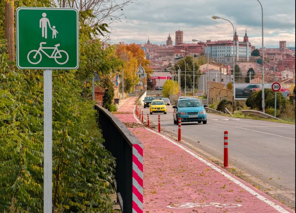 carril bici baja
