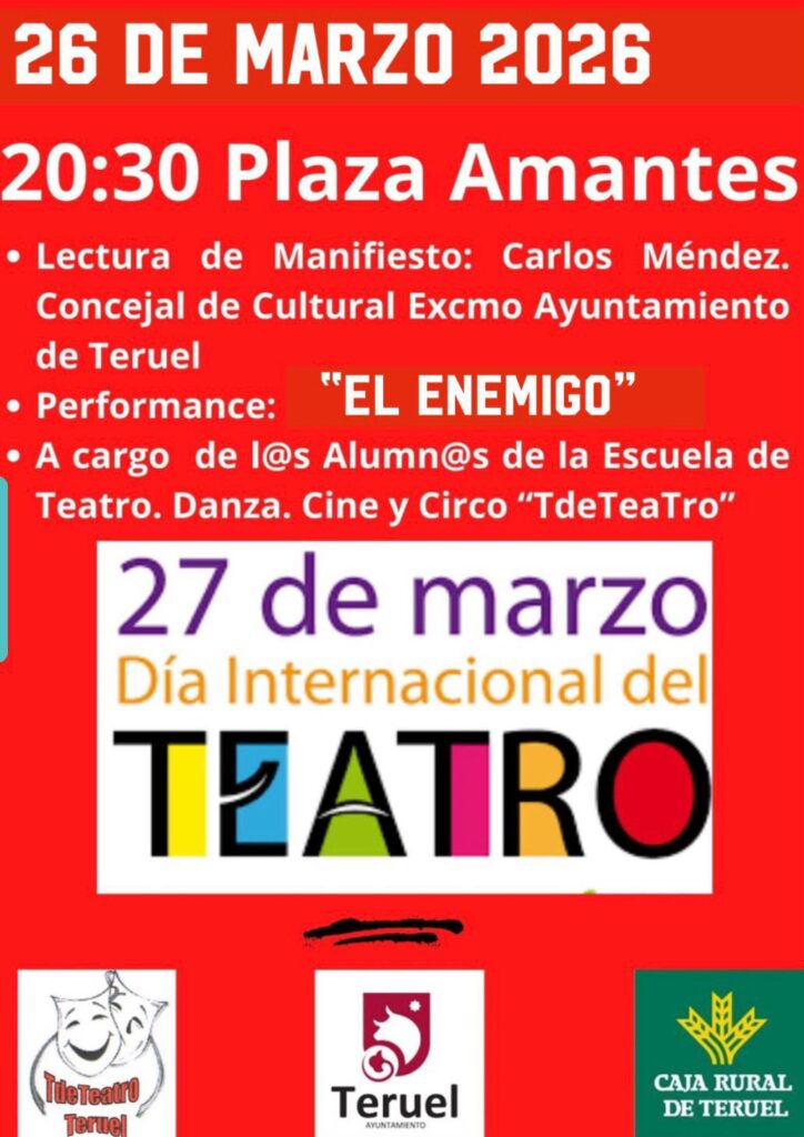 CARTEL DÍA DEL TEATRO