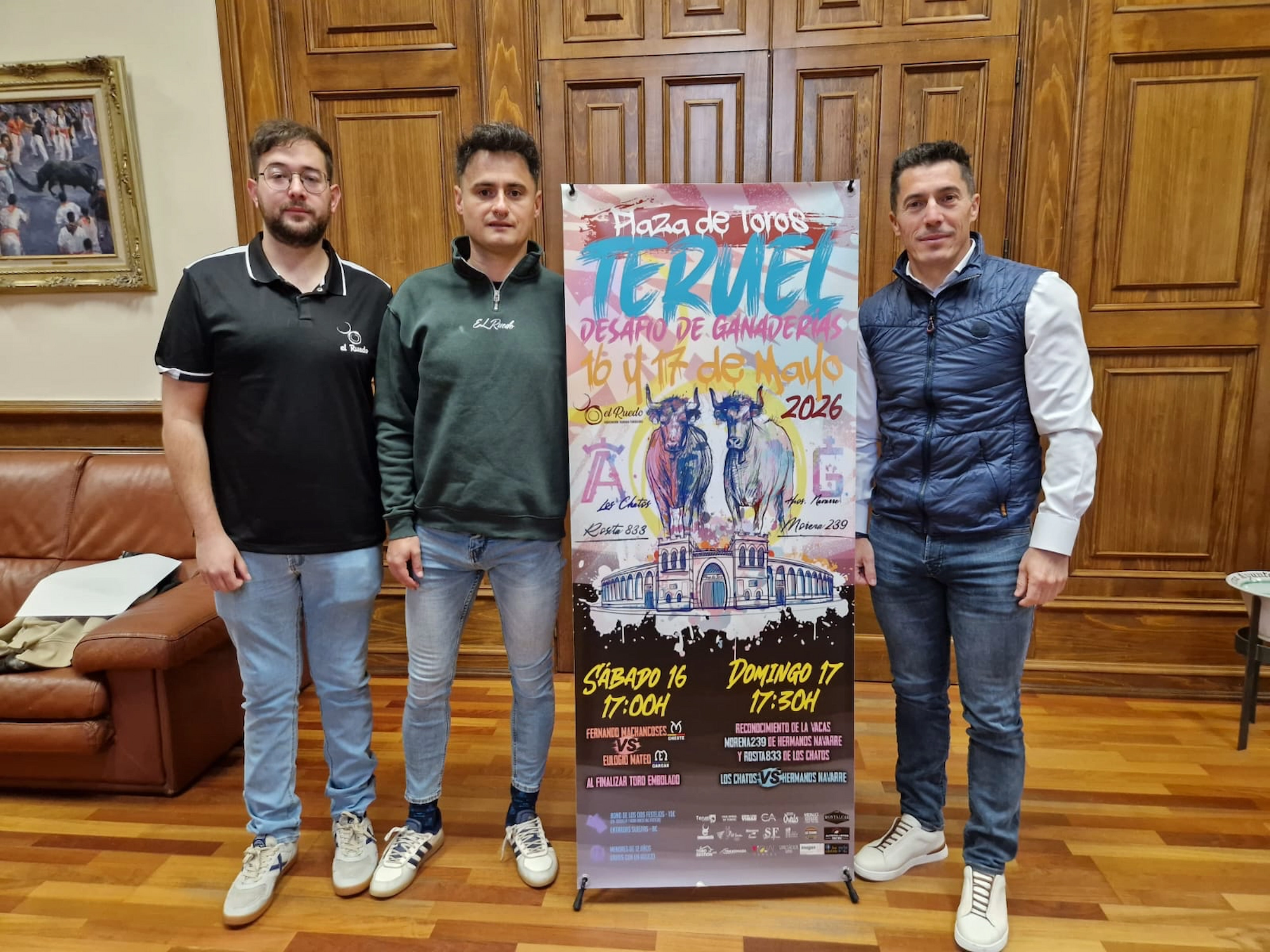 Morena y Rosita, las vacas más emblemáticas de la provincia, protagonizan el XII Desafío de Ganaderías de Teruel