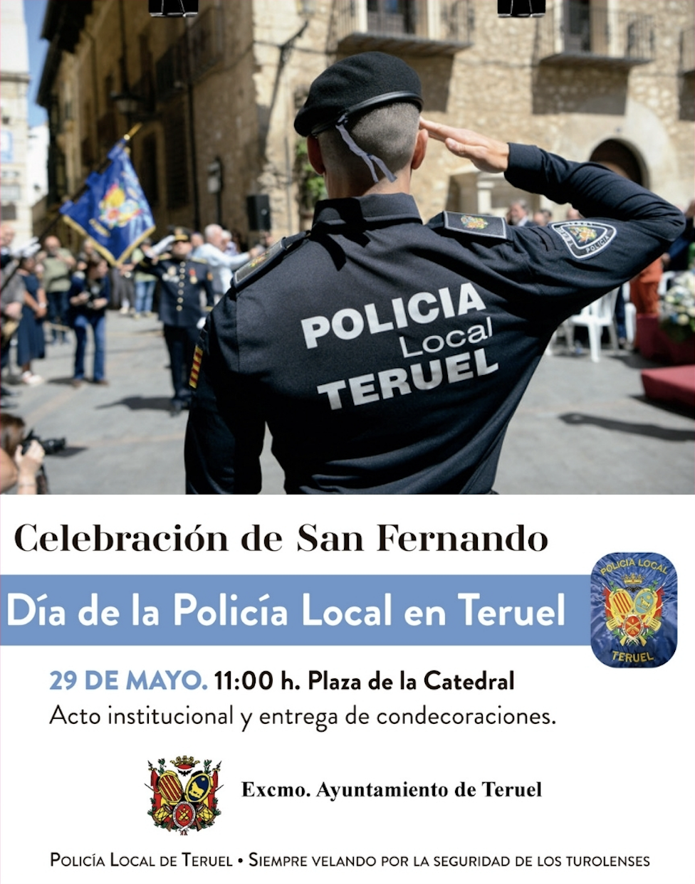Día de la Policía Local en Teruel