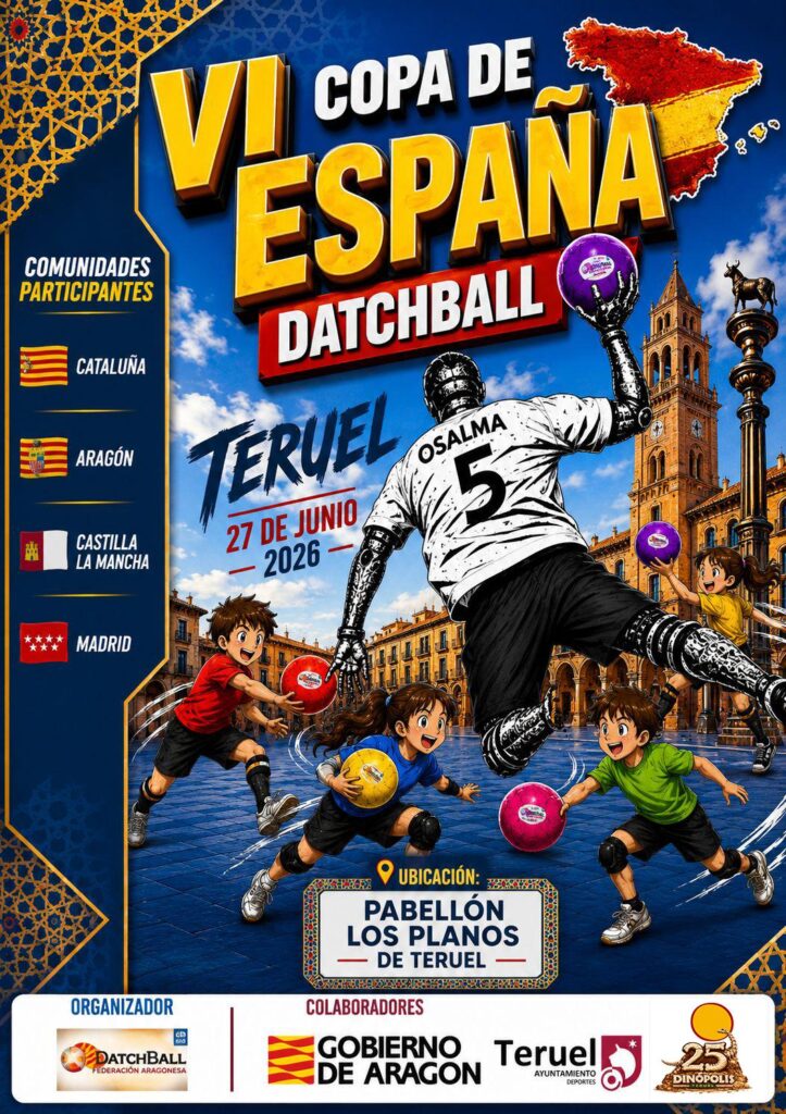 Teruel reunirá este sábado a los mejores equipos nacionales en la VI Copa de España de Datchball