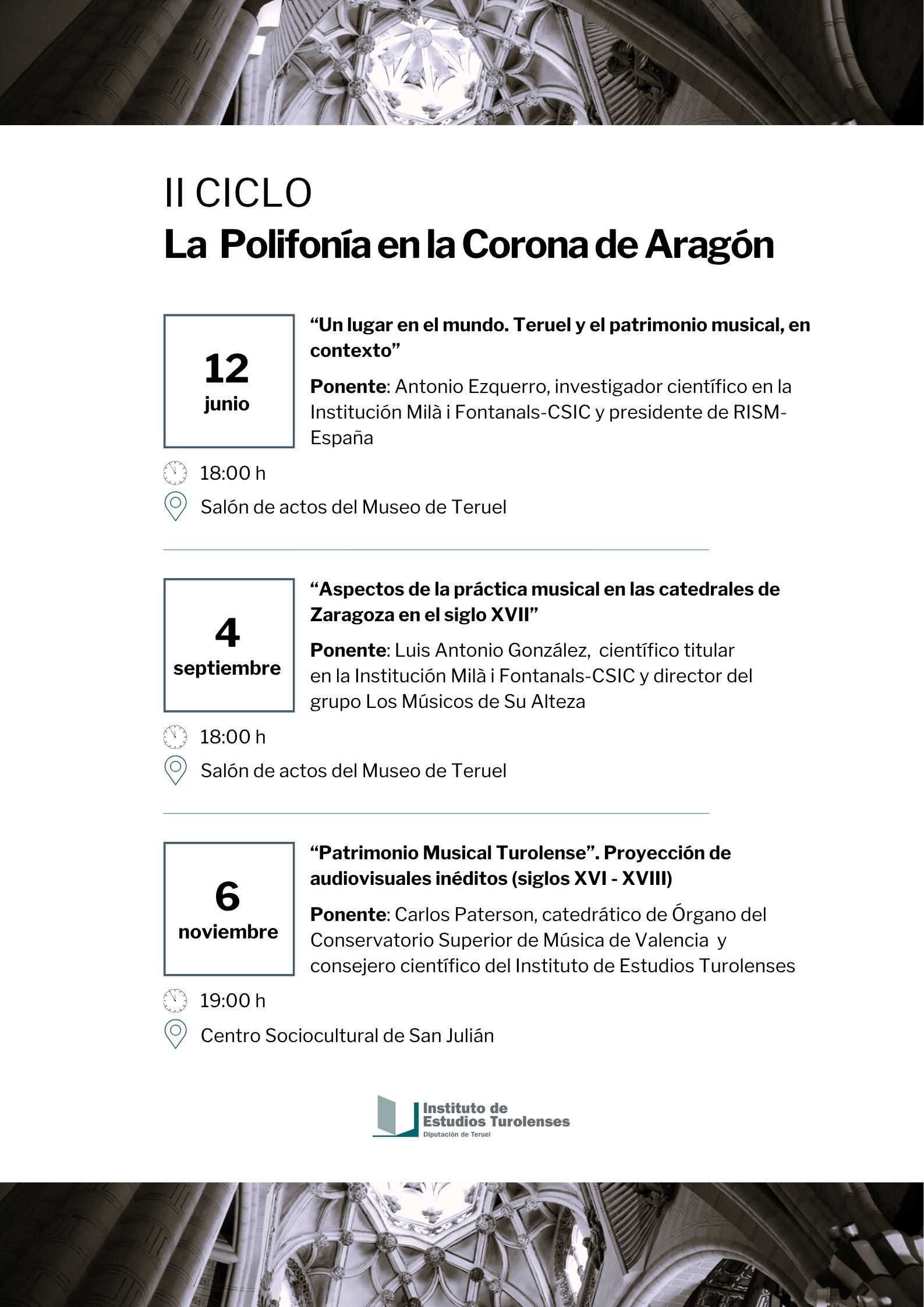 II CICLO La Polifonía en la Corona de Aragón