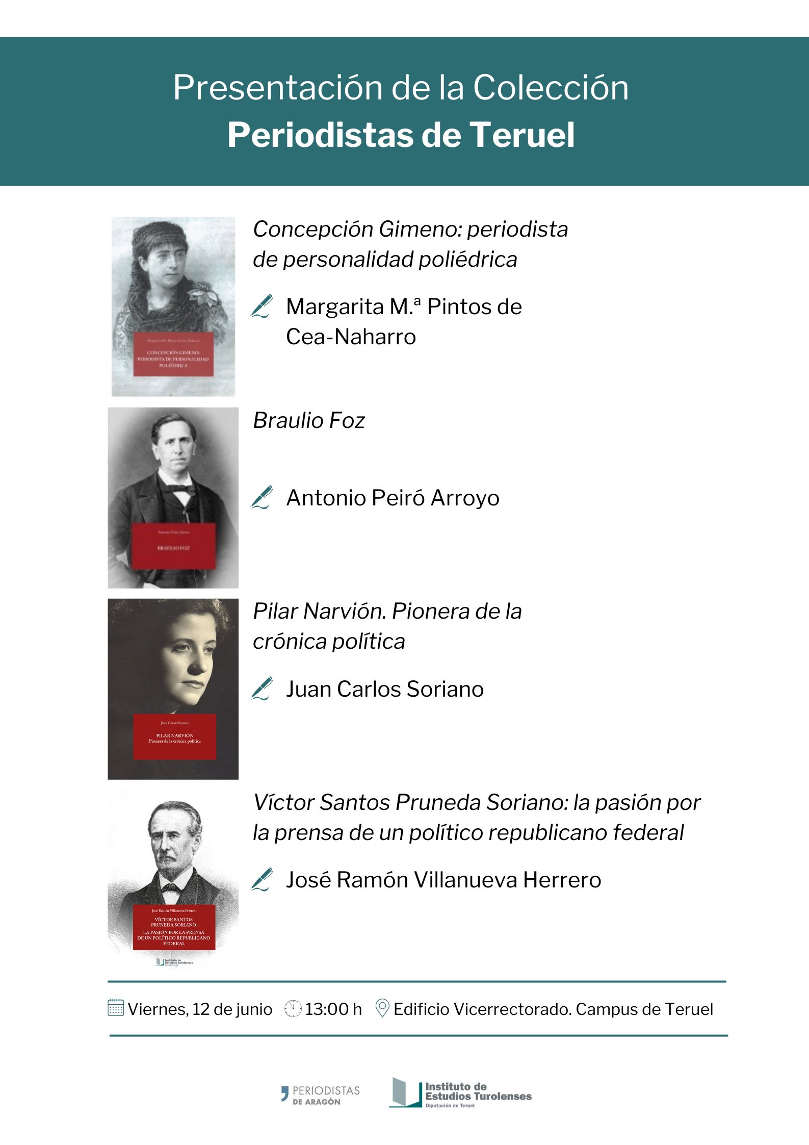 Presentación de la Colección Periodistas de Teruel