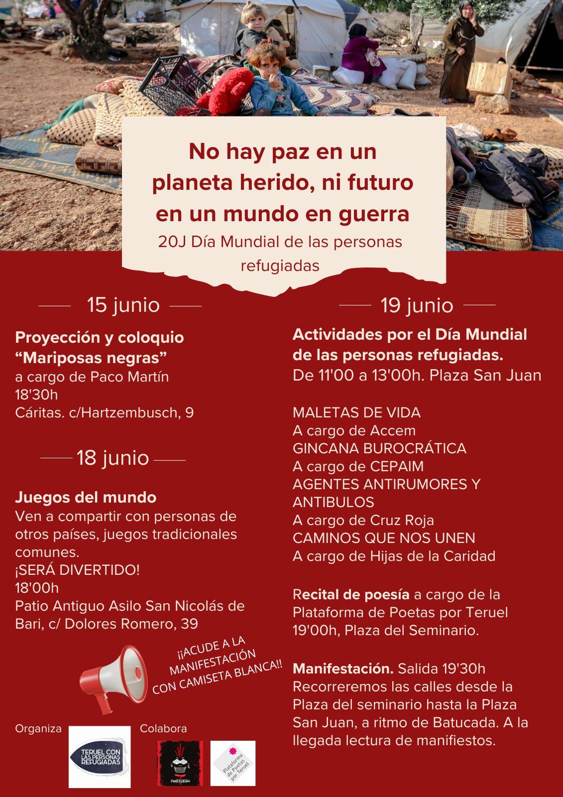 Día Mundial de las personas refugiadas