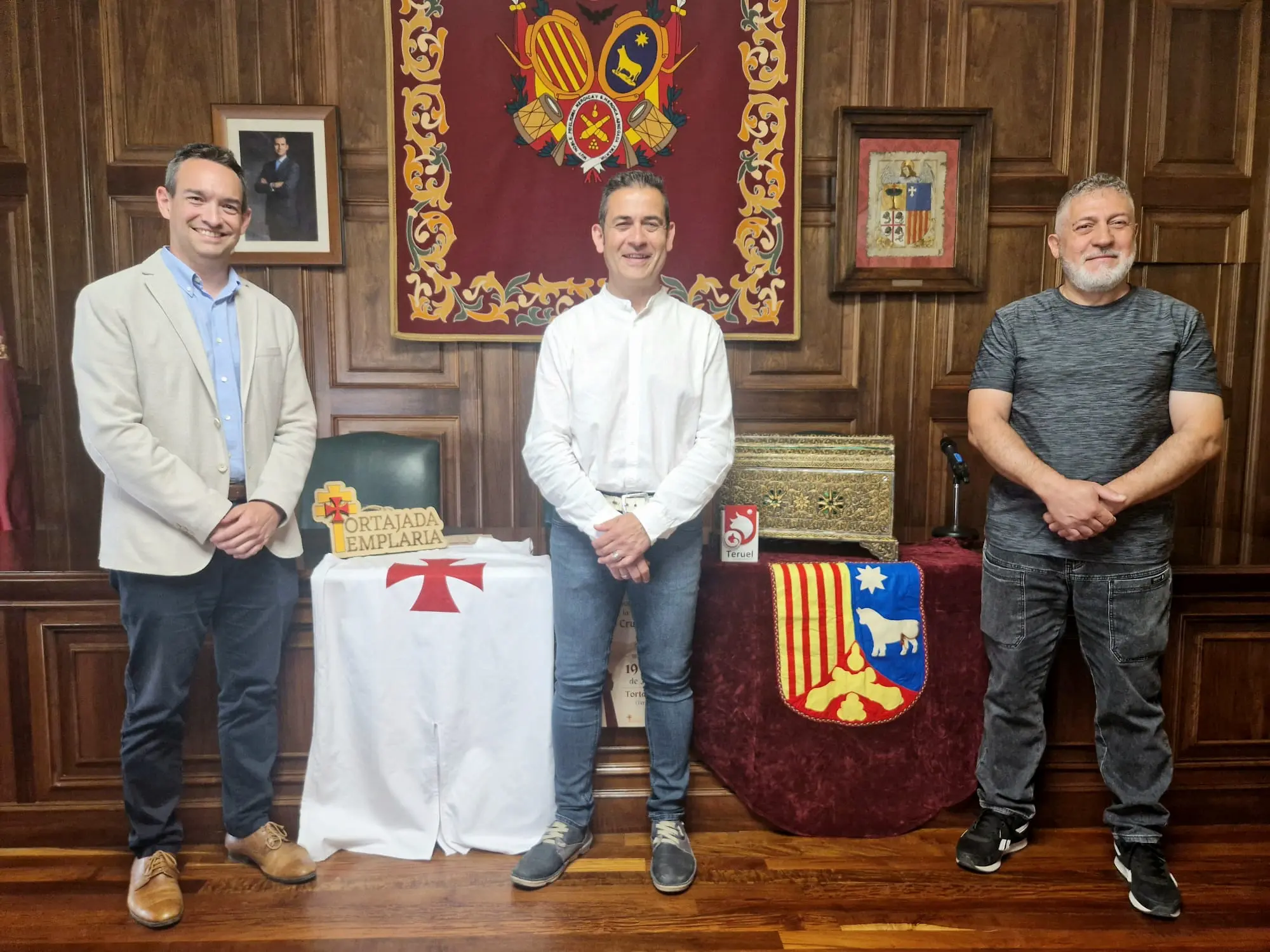 Tortajada revive la llegada de los templarios con una gran recreación histórica en torno al Camino de la Vera Cruz