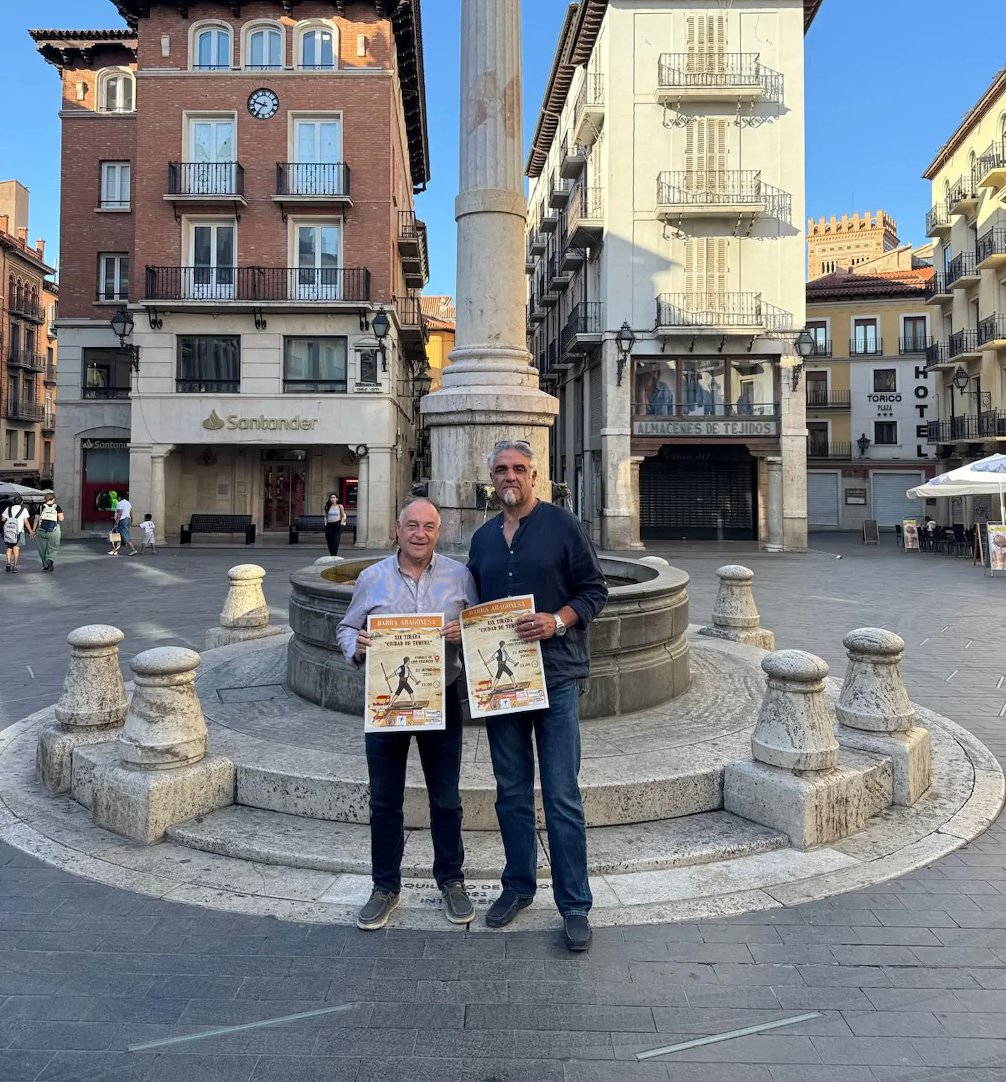 La XIX tirada de Barra Aragonesa Ciudad de Teruel congrega a los mejores tiradores de Aragón