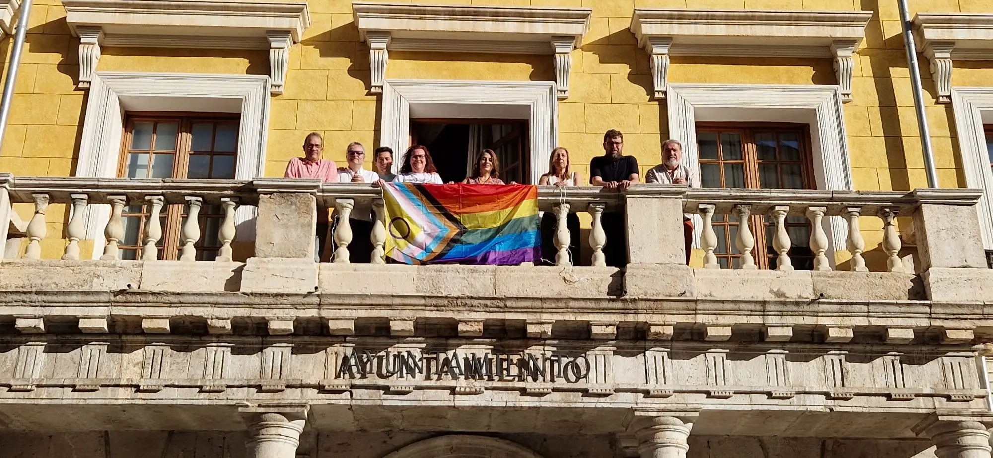 El Ayuntamiento de Teruel reafirma su compromiso con el respeto y la diversidad en la Semana con Orgullo