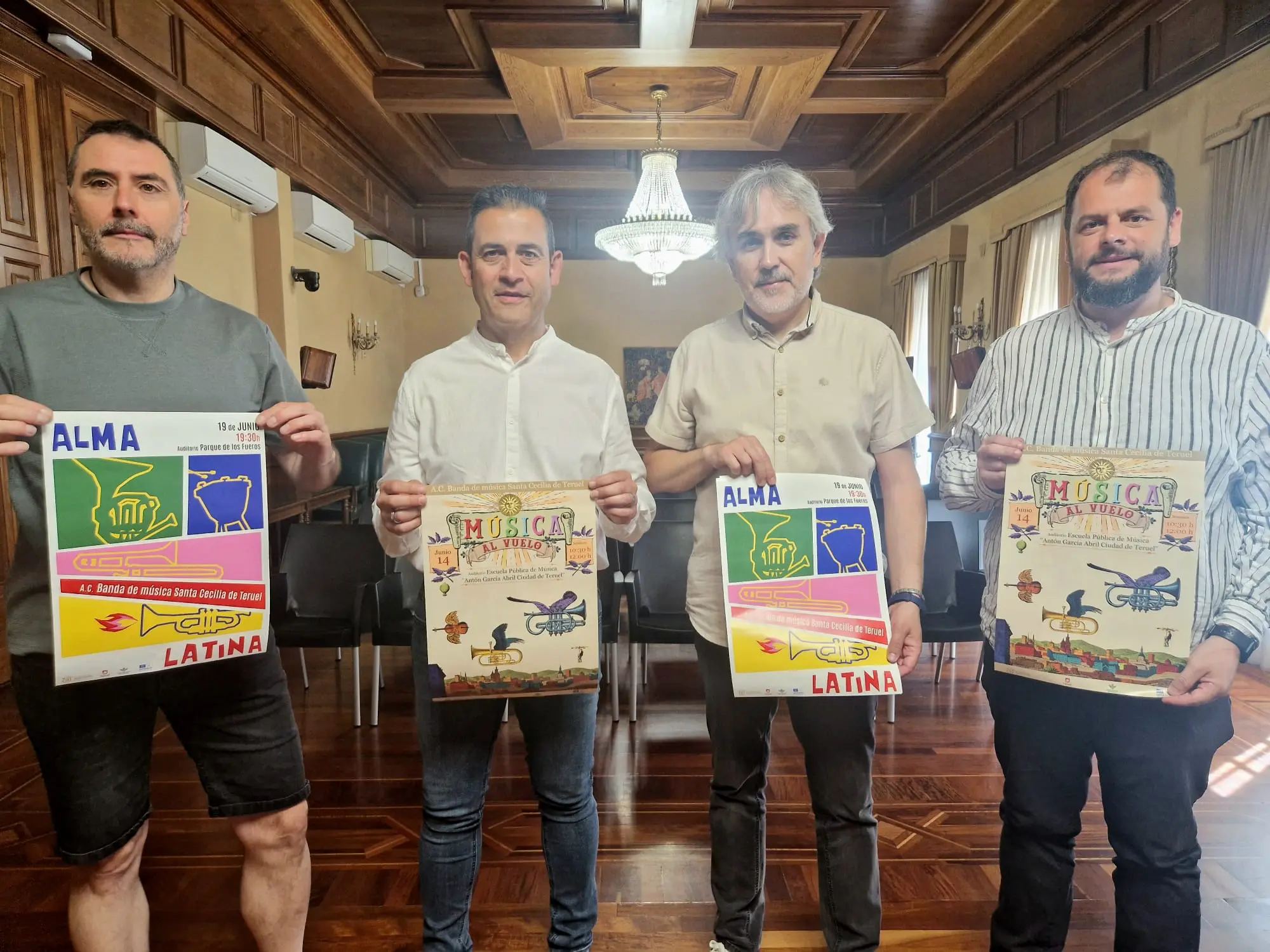 Más de 550 músicos y alumnos protagonizan dos grandes espectáculos de fin de curso en Teruel
