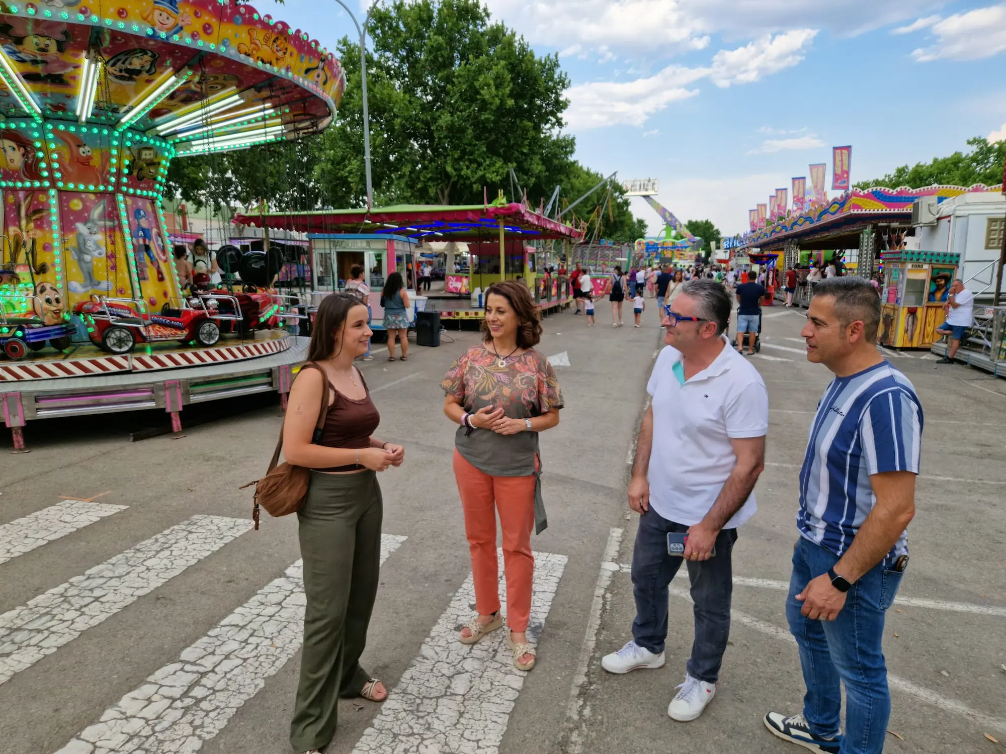 El Ayuntamiento implanta una hora sin música en las atracciones de la feria para facilitar el acceso de las personas con autismo