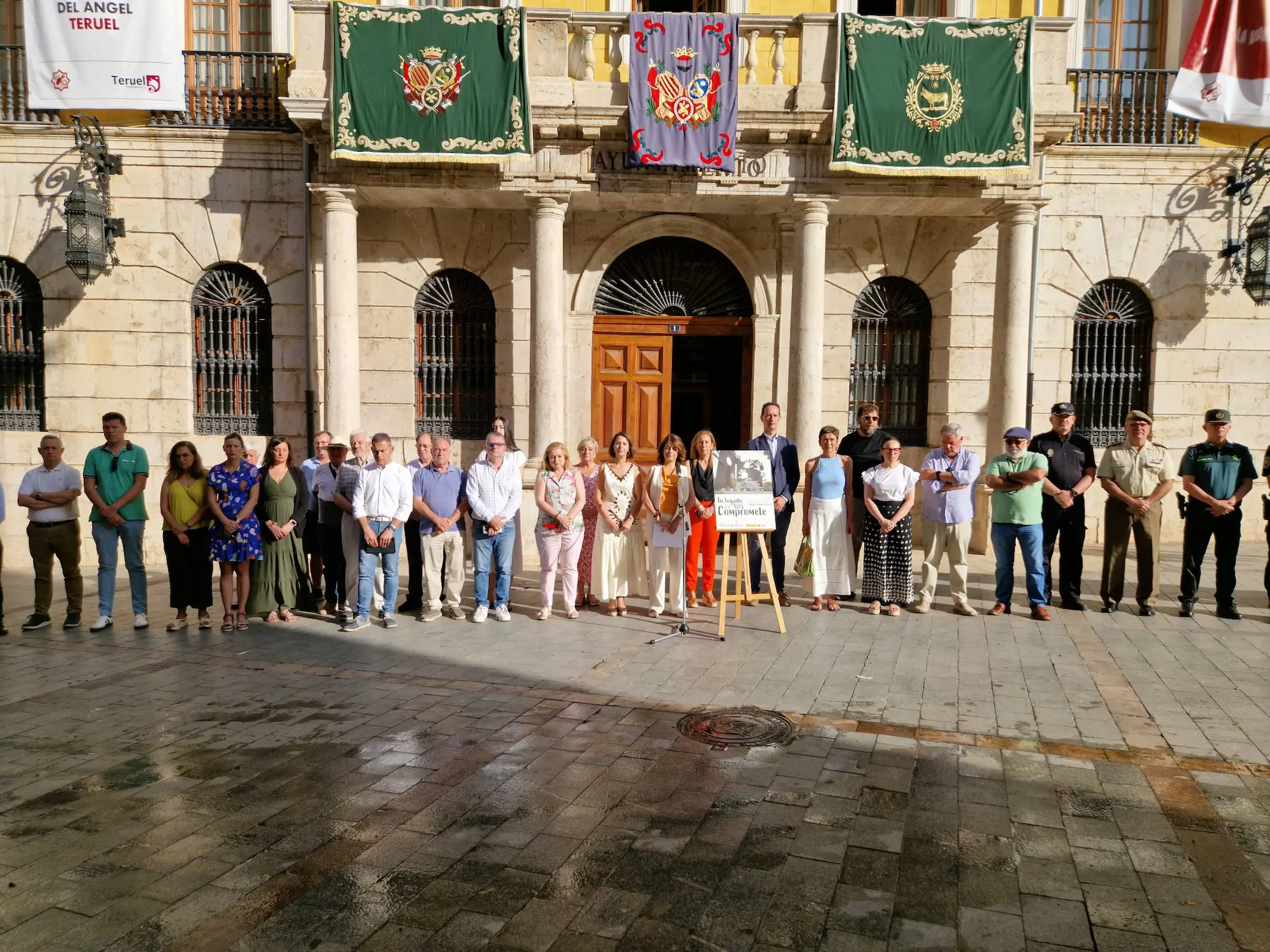 Teruel honra la memoria de Miguel Ángel Blanco y reivindica la verdad, la justicia y la dignidad de las víctimas del terrorismo