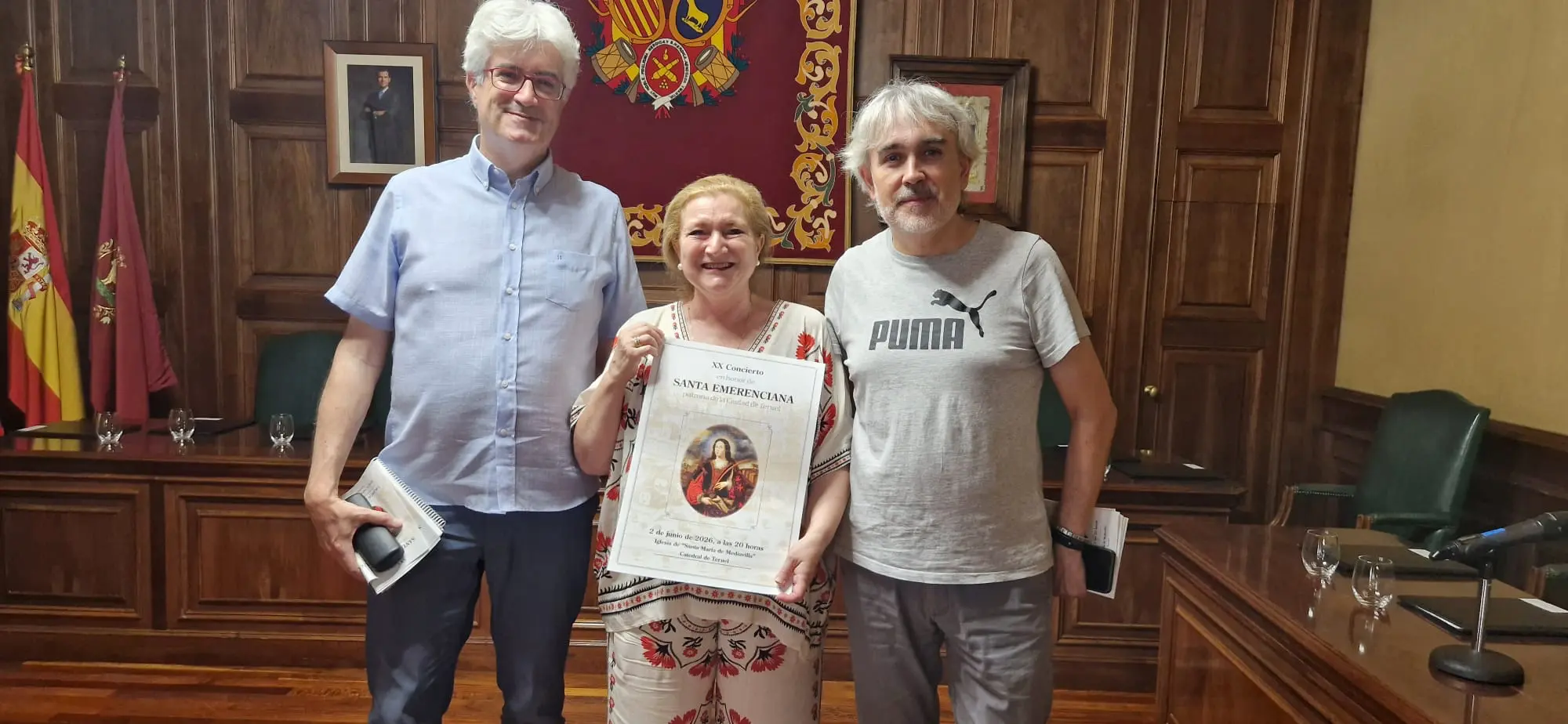 El tradicional concierto en honor de Santa Emerenciana alcanza su XX edición