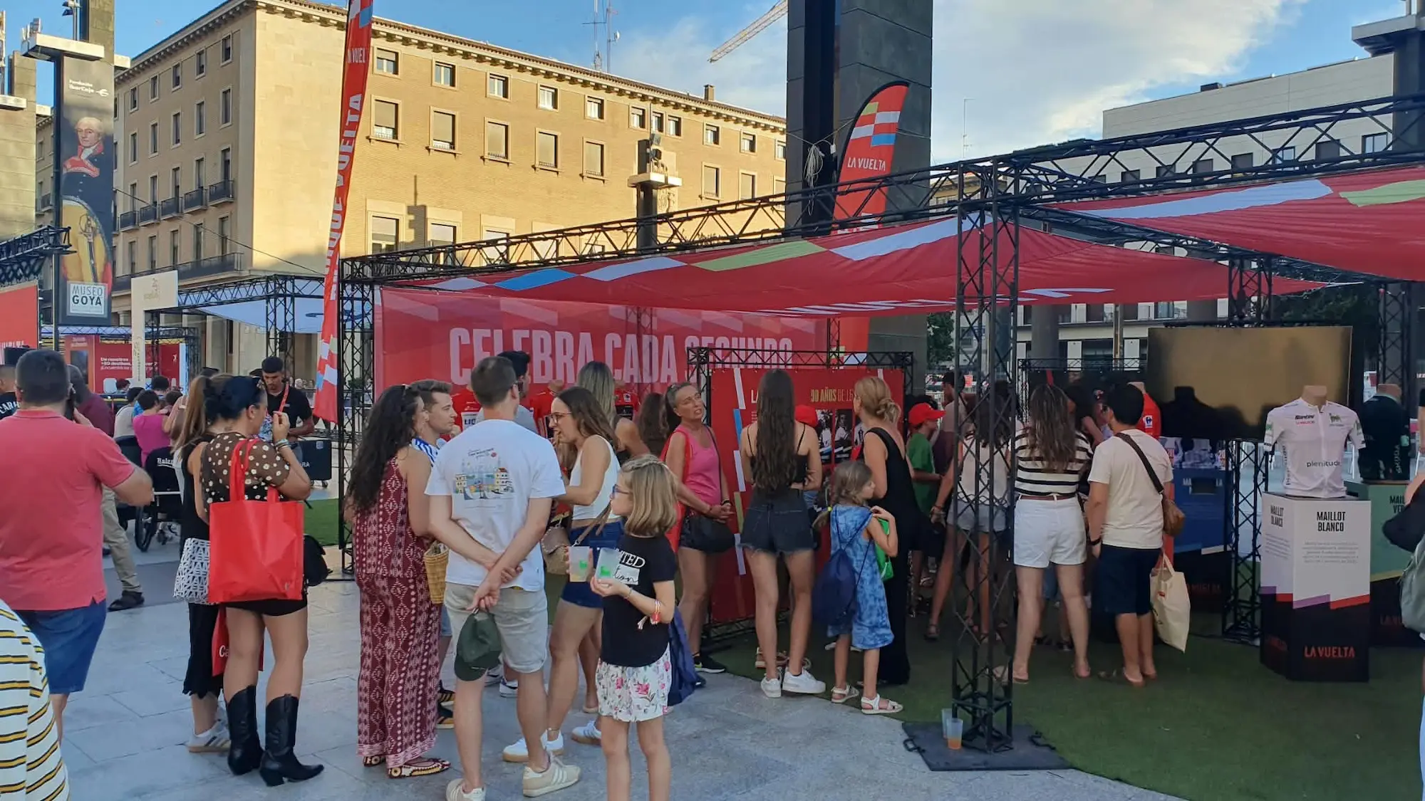 La vuelta llega a Teruel con el parque vuelta, una gran fiesta del ciclismo para toda la ciudad