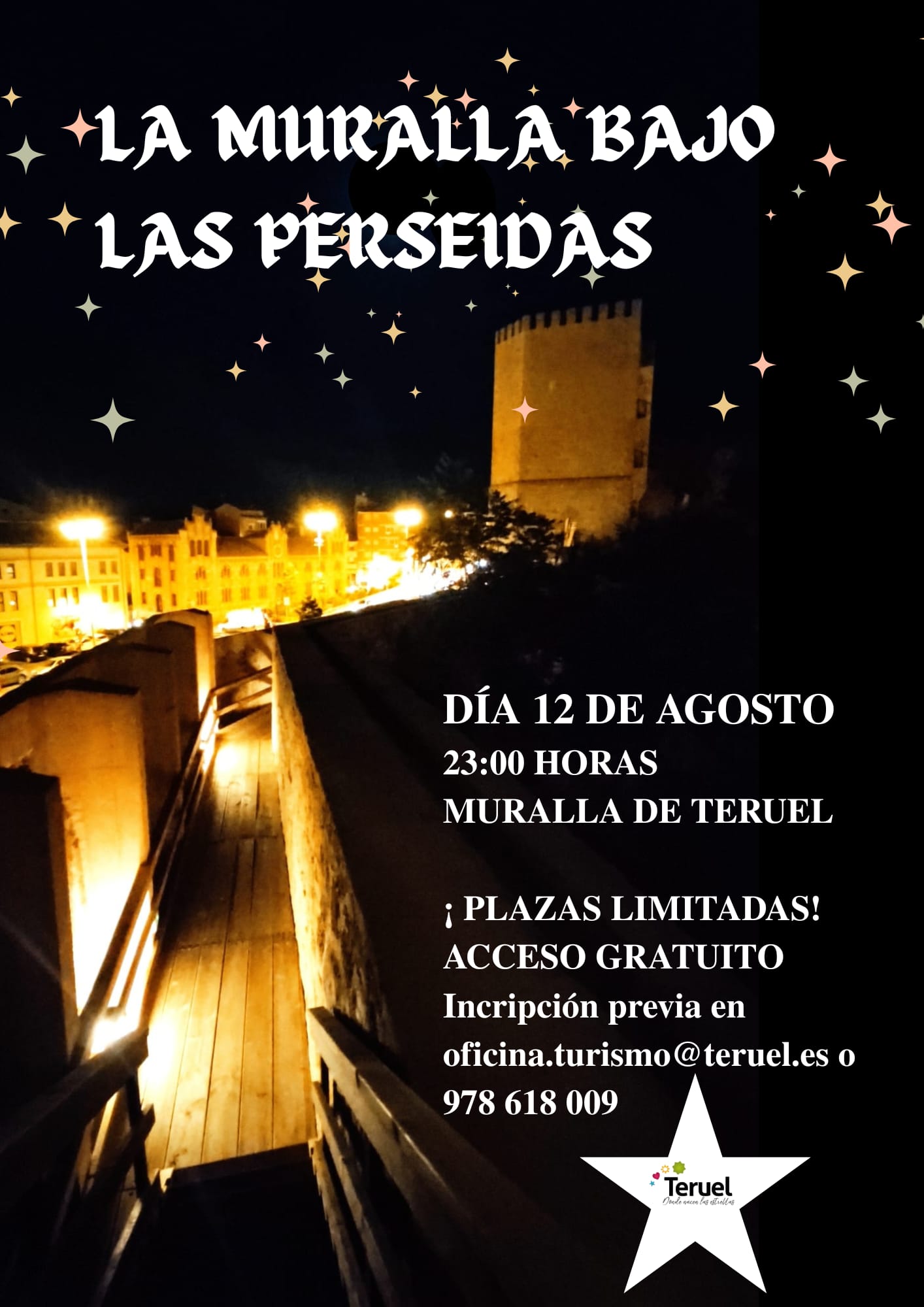 La Muralla Baajo las Perseidas
