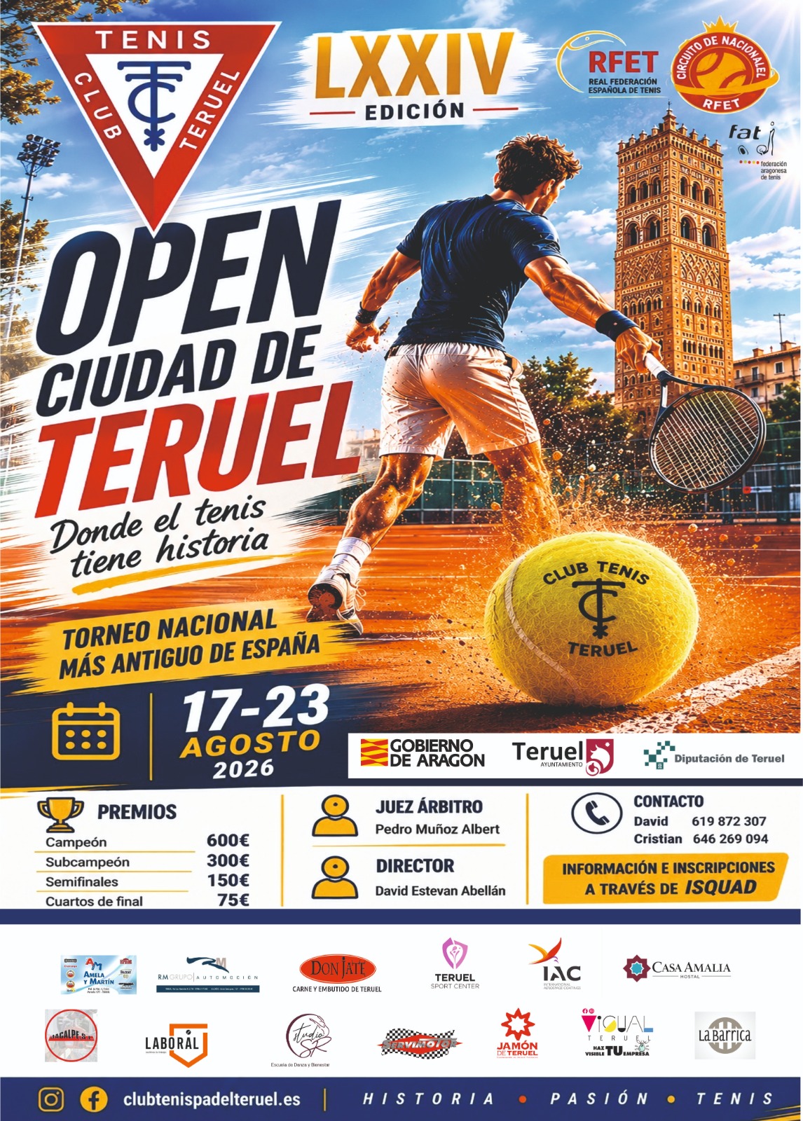 OPEN TENIS TERUEL cartel