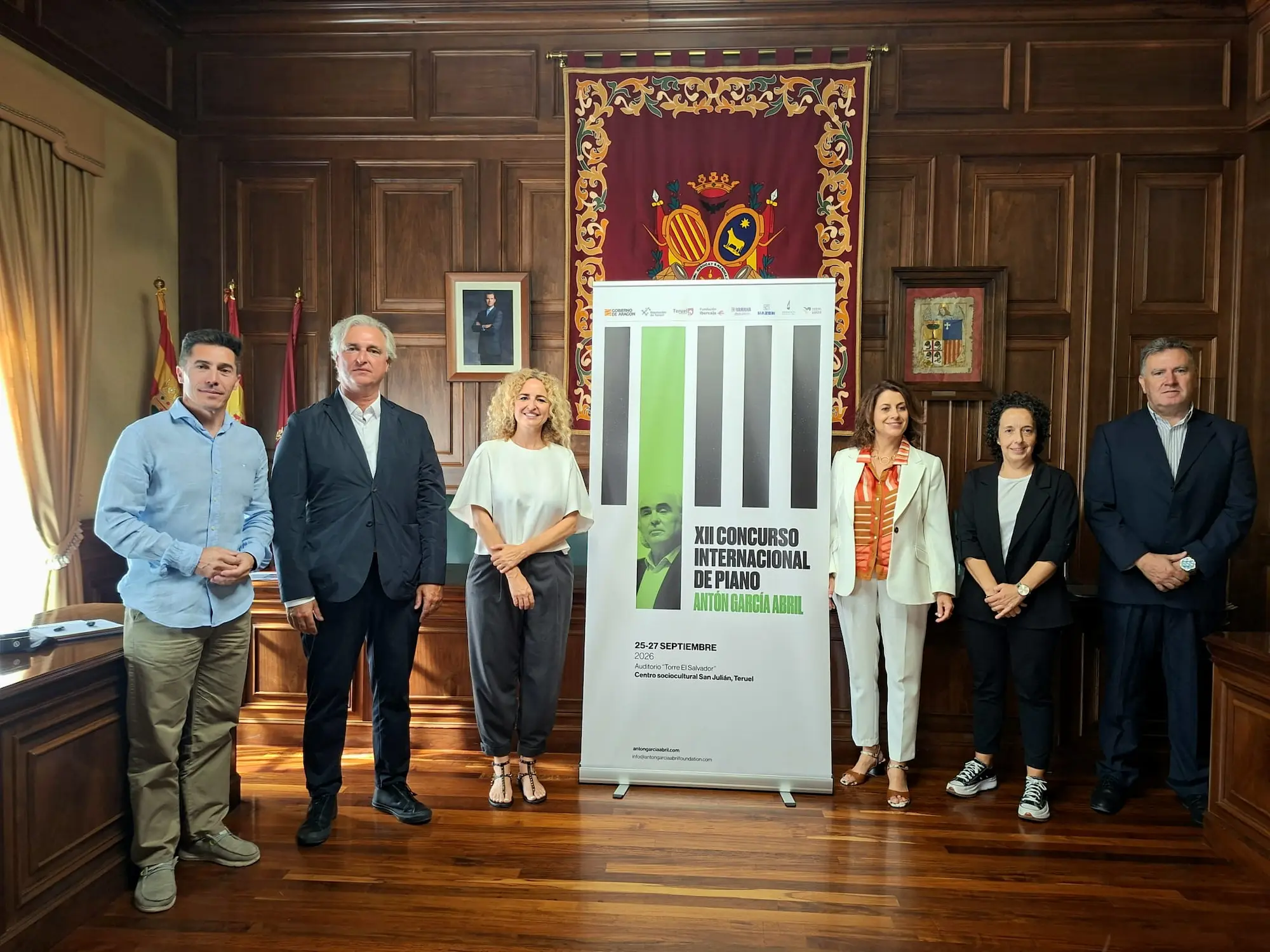 El XII Concurso Internacional de Piano Antón García Abril reúne en Teruel a jóvenes talentos de todo el mundo