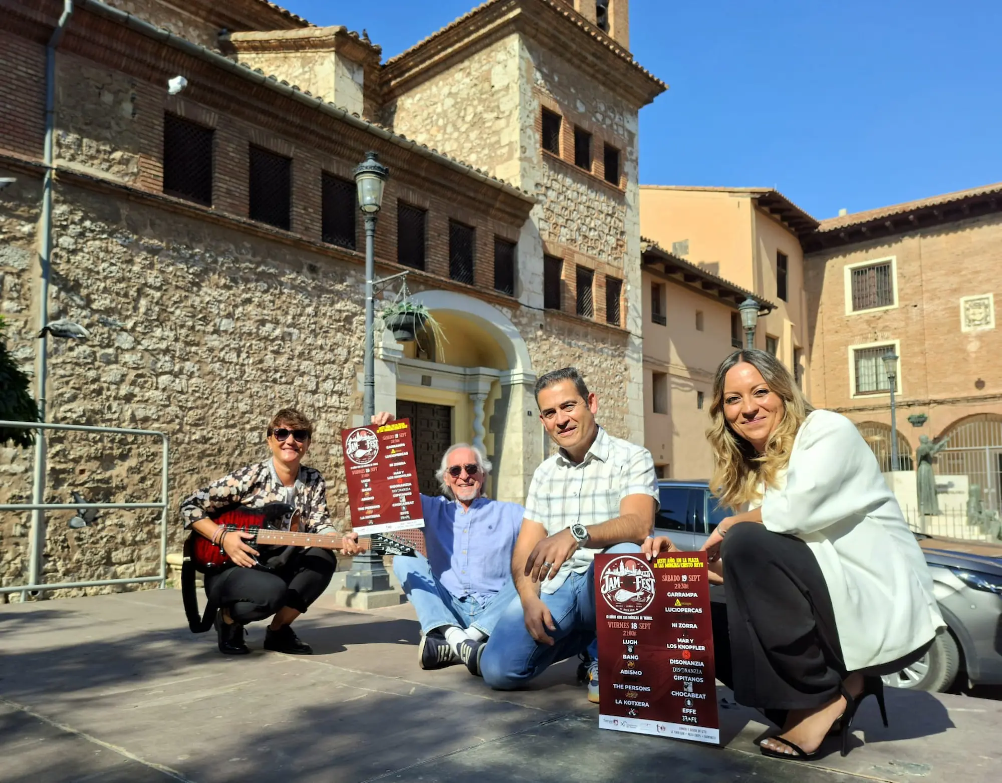 El JAM ON FEST celebra su décima edición con dos noches de música turolense en la Plaza de Cristo Rey