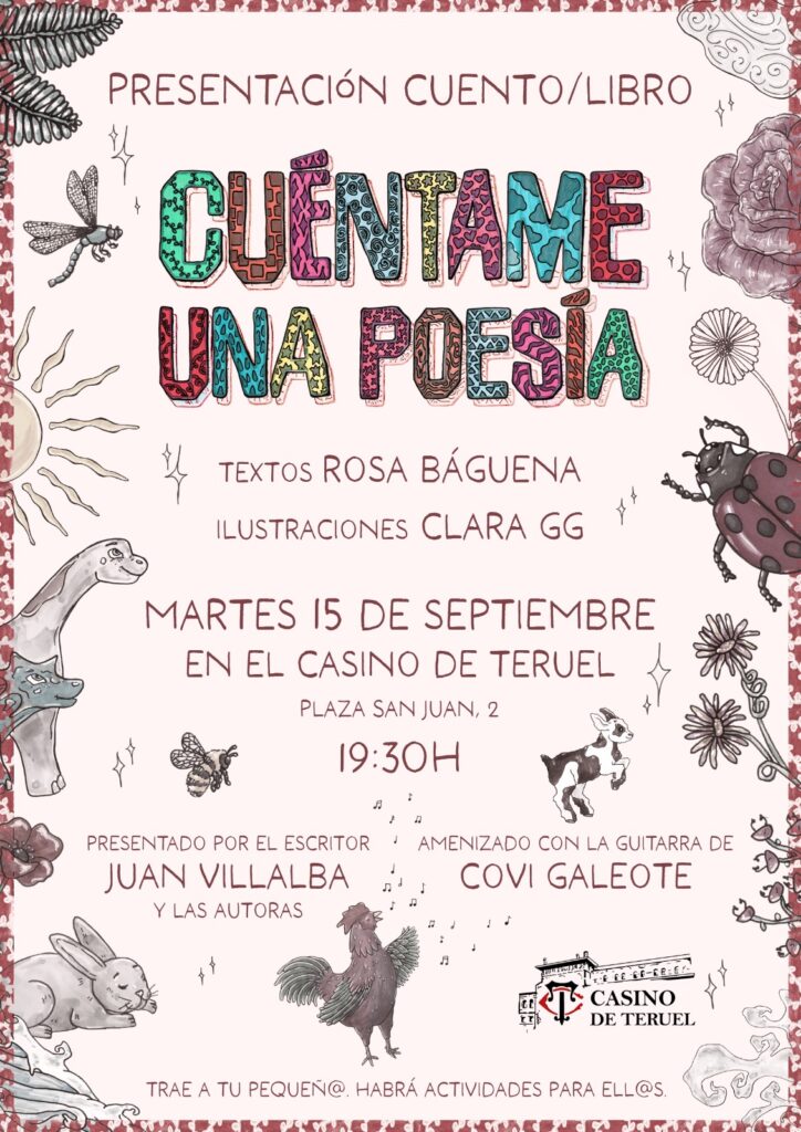 Presentación «Cuéntame una poesía»