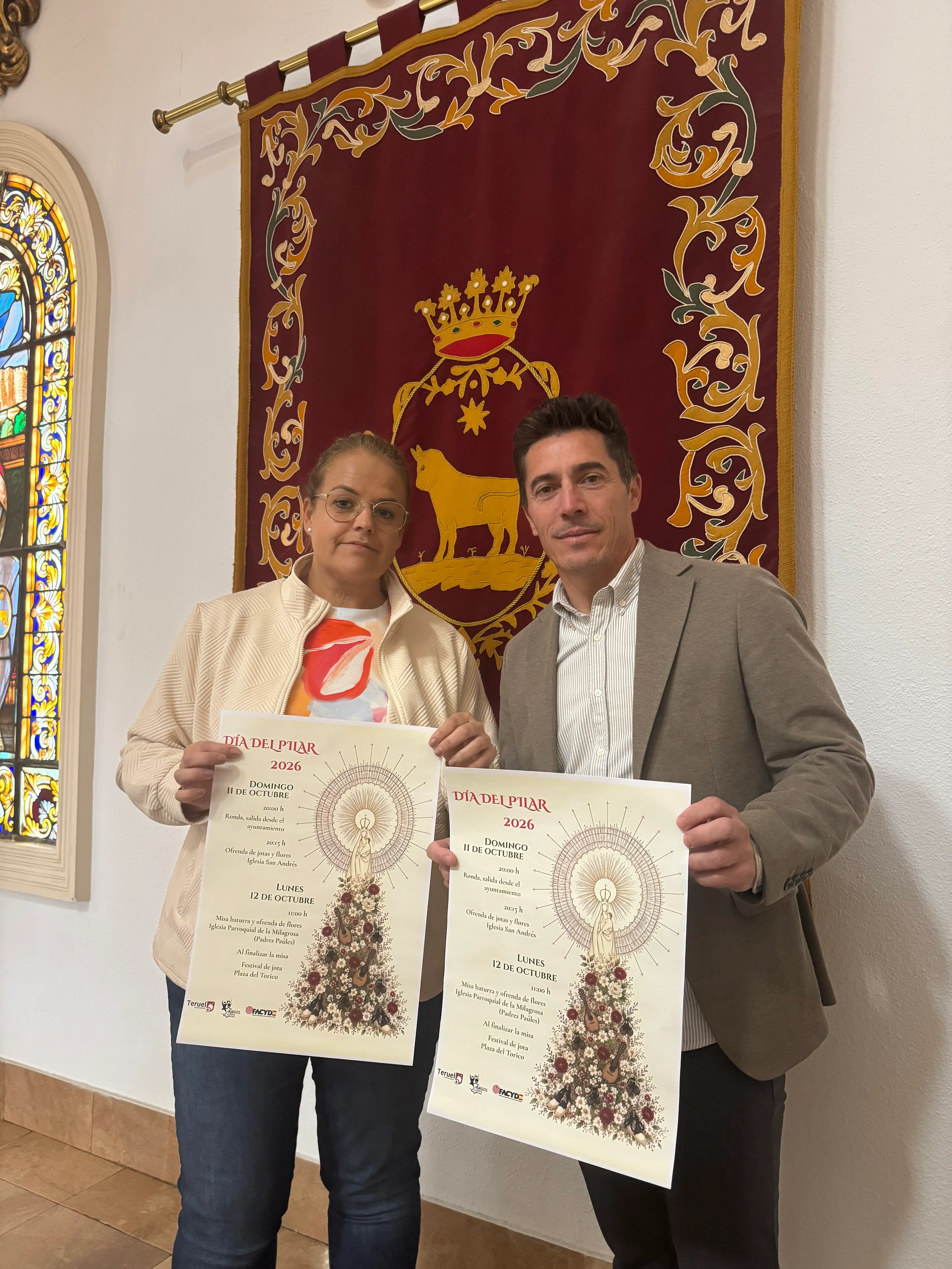 Teruel celebrates Día del Pilar with jota and tradition marking 50 years of Amigos de la Jota
