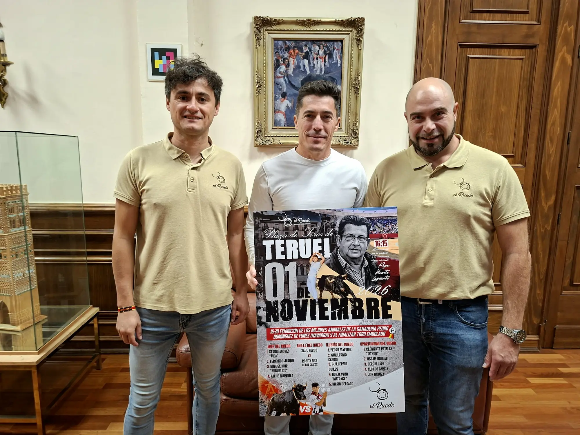 Teruel homenajea a Pepe Vicente Lapuente con una jornada taurina el 1 de noviembre