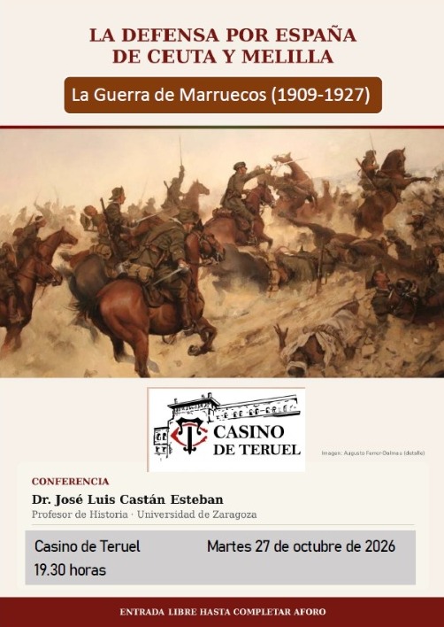Conferencia "La defensa por España de Ceuta y Melilla"