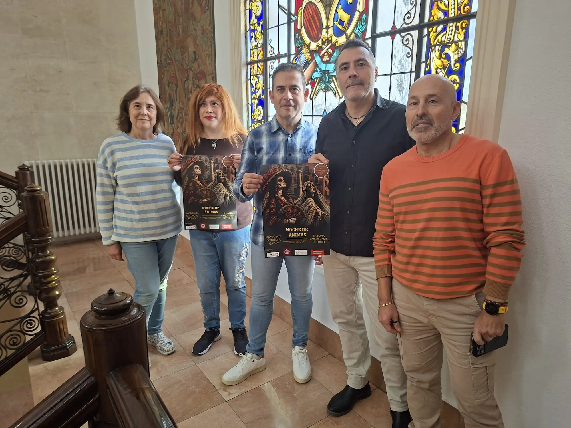 Teruel celebra la ‘Noche de Ánimas’ con un espectáculo de leyendas mexicanas